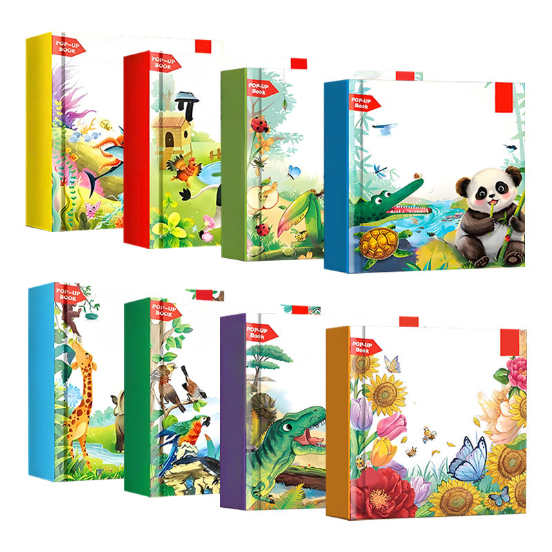 Animal Themed Pop-Up Educational Books