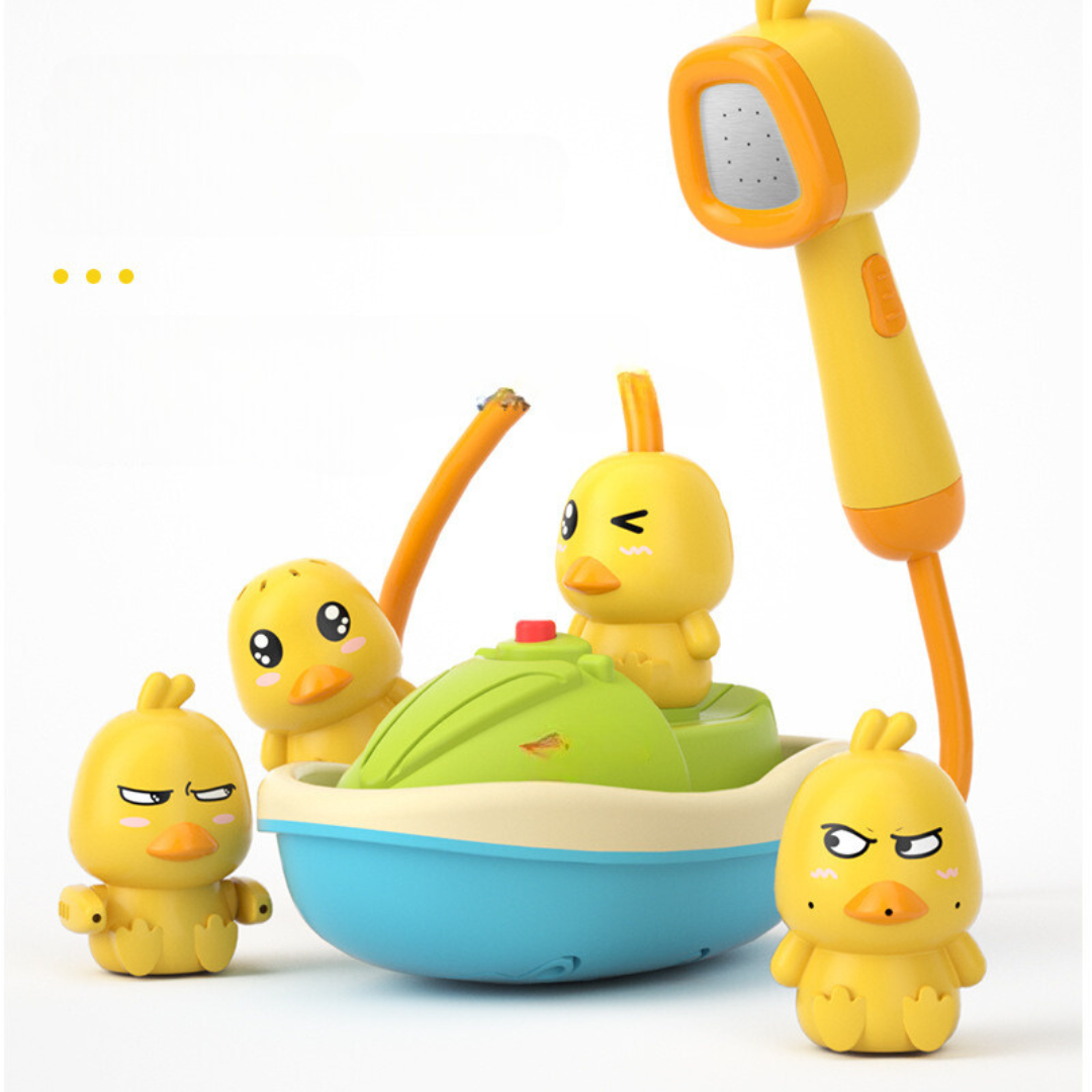 Duck Fountain Bath Toy With Shower Head