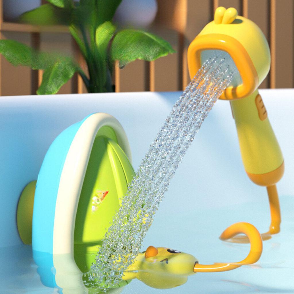 Duck Fountain Bath Toy With Shower Head