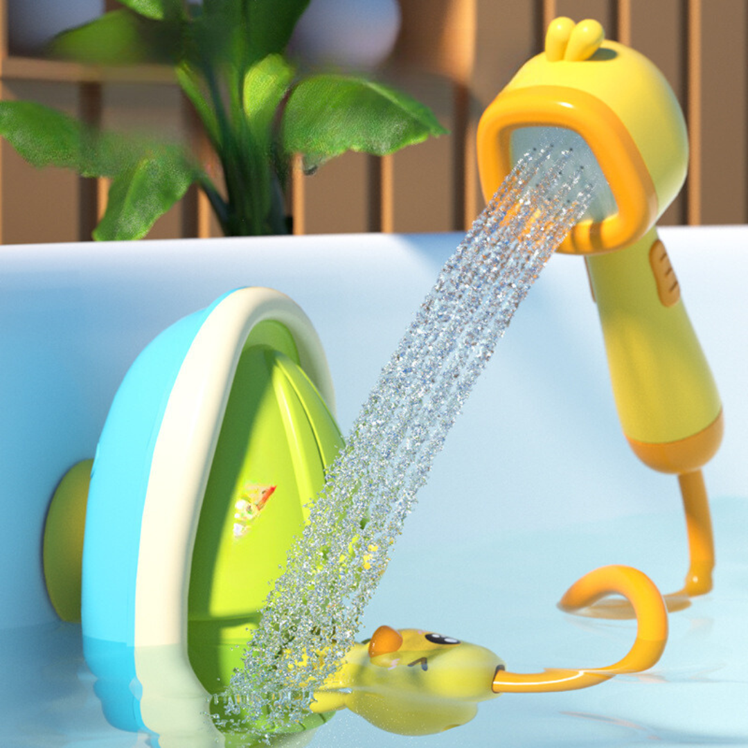 Duck Fountain Bath Toy With Shower Head