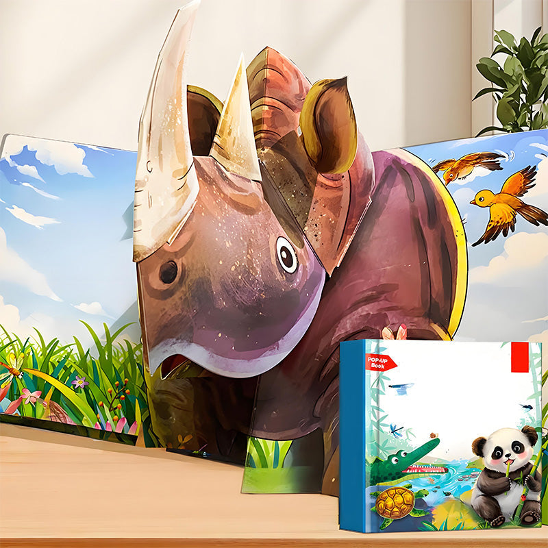Animal Themed Pop-Up Educational Books